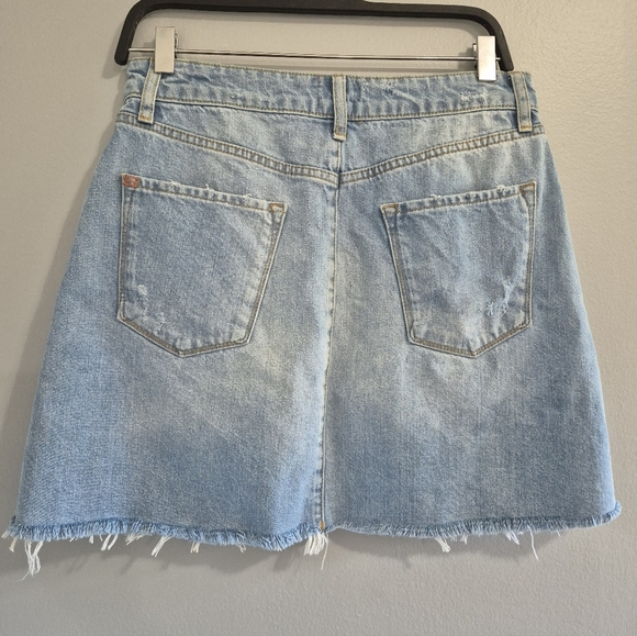 BDG blue festival party sorority bar pop Y2K Urban Outfitters Denim Mini Skirt - Picture 3 of 14